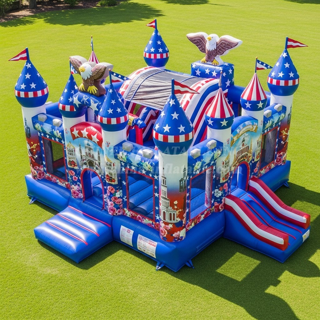 T5-2814 American Style Theme Inflatable Castles