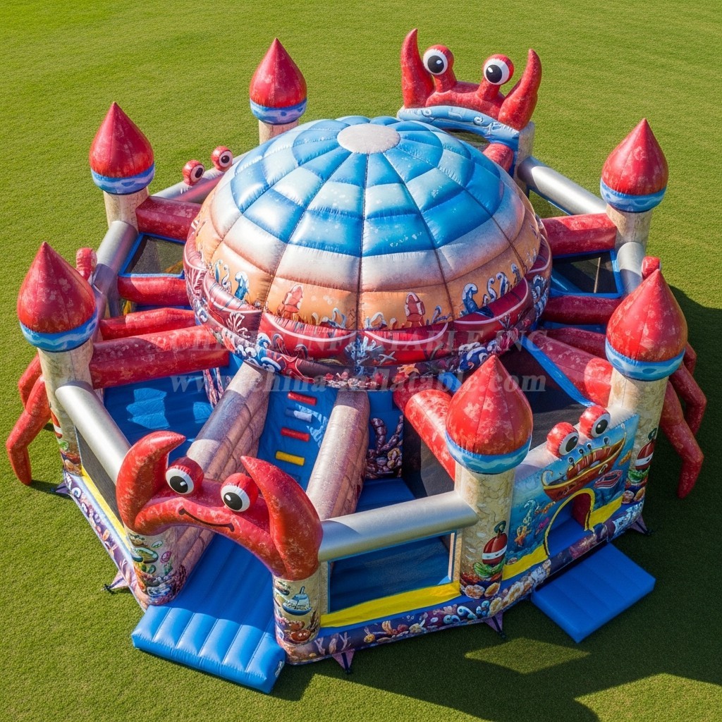 T5-2872 Crab Theme Inflatable Castles