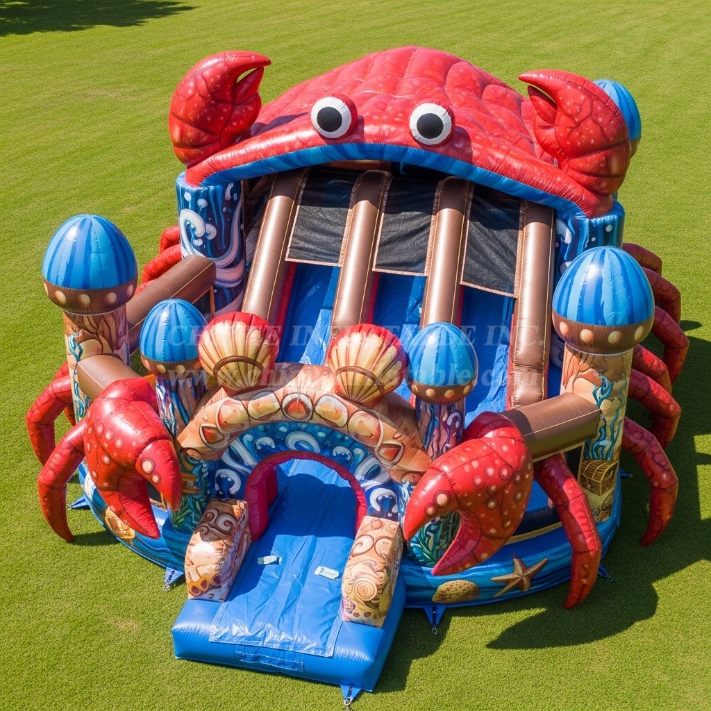 T5-2873 Crab Theme Inflatable Castles