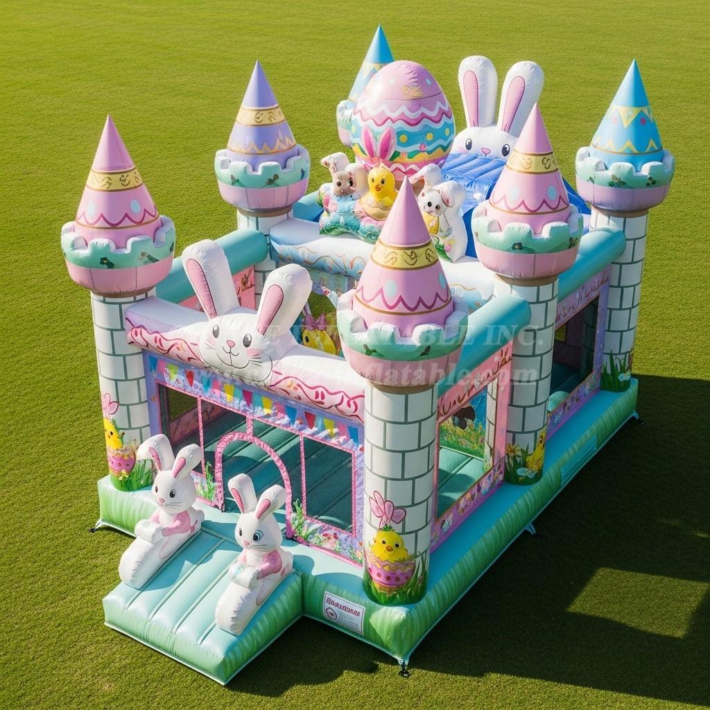 T5-2911 Easter Theme Inflatable Castles