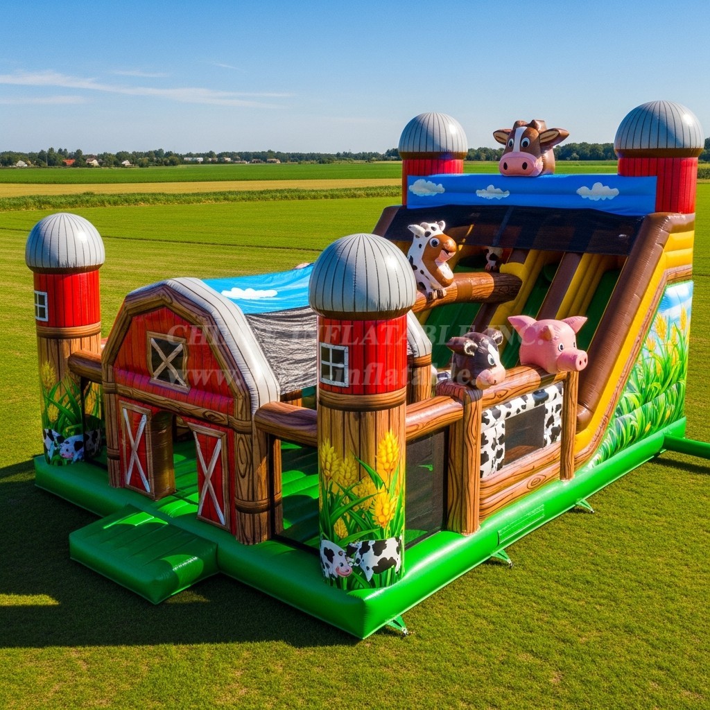 T5-2930 Farm Theme Inflatable Castles