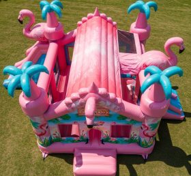 T5-2938 Flamingo Theme Inflatable Castles