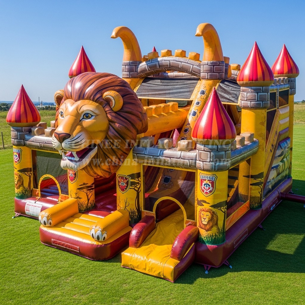 T5-2990 Lion Theme Inflatable Castles