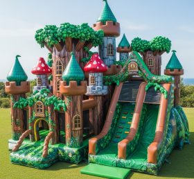 T5-2999 Magic Forest Theme Inflatable Castles