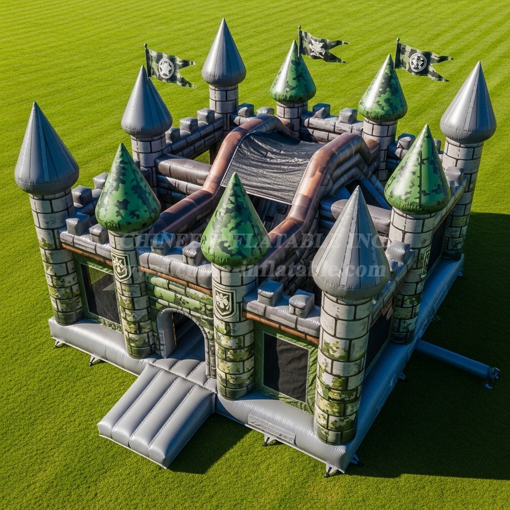 T5-3005 Military Style Theme Inflatable Castles