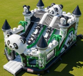 T5-3024 Panda Theme Inflatable Castles