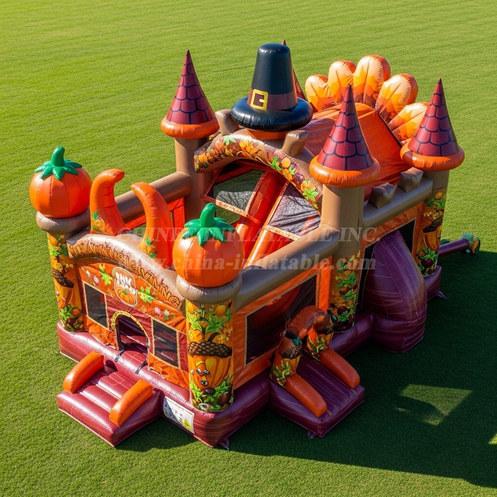 T5-3083 Thanksgiving Theme Inflatable Castles