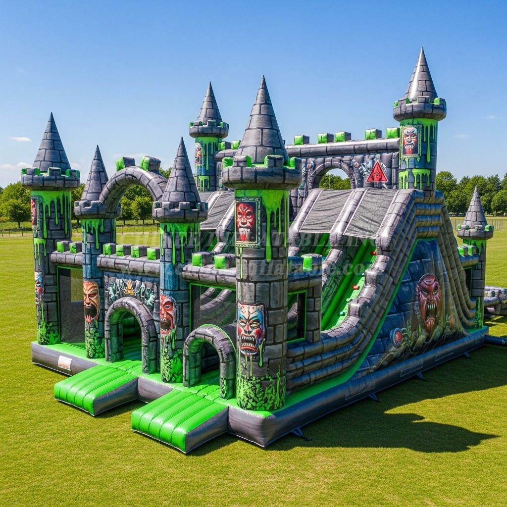 T5-3094 Toxic Theme Inflatable Castles