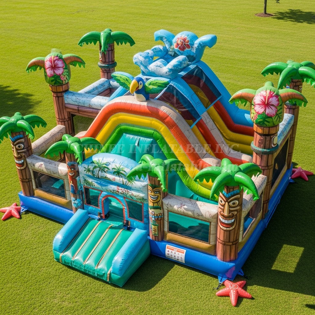 T5-3103 Tropical Theme Inflatable Castles