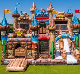 T5-3126 Wild West Theme Inflatable Castles