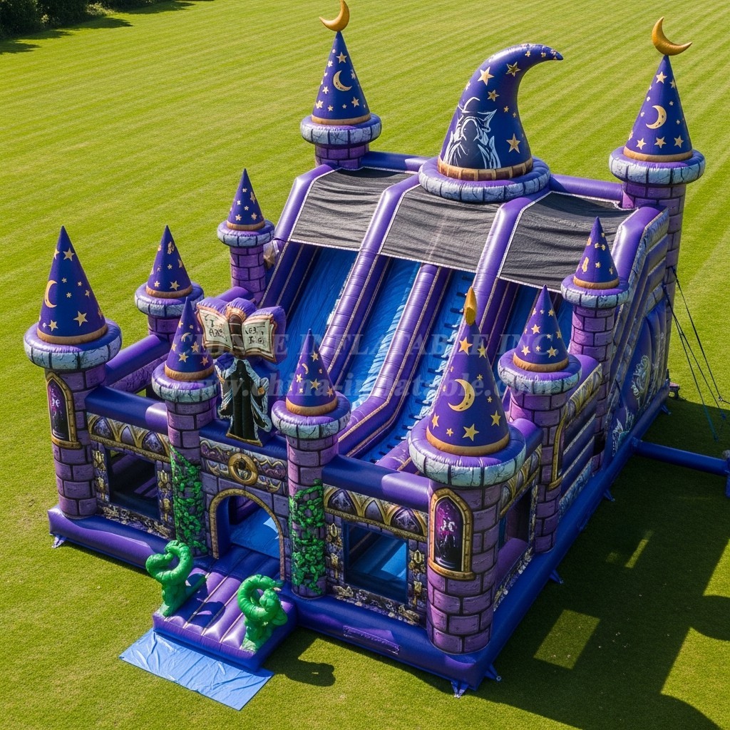 T5-3131 Wizard Theme Inflatable Castles