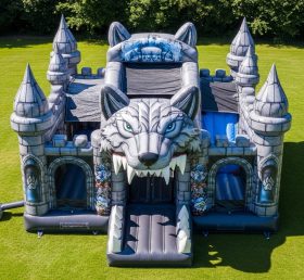 T5-3133 Wolf Theme Inflatable Castles