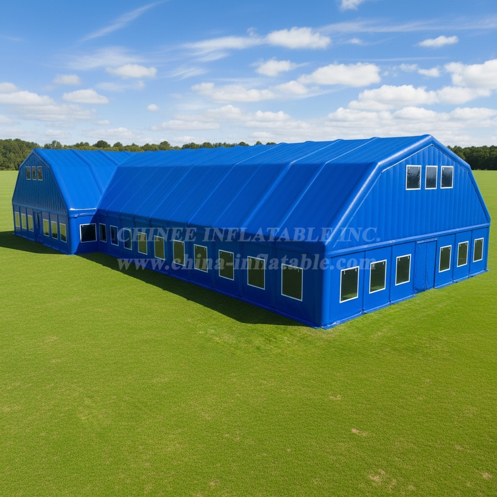 Tent1-6020 Giant Blue Inflatable Tent