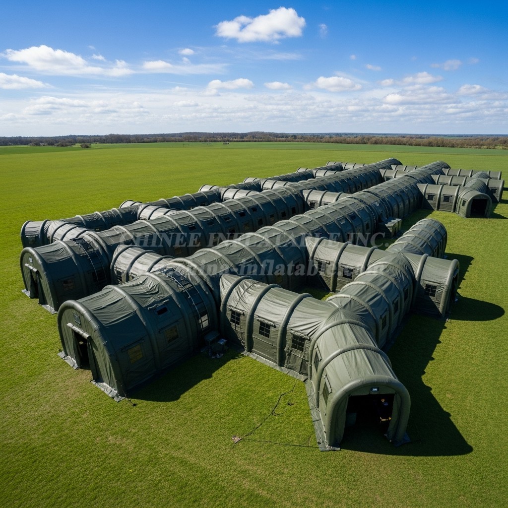 Tent1-6060 Military Style Inflatable Tunnels Tent