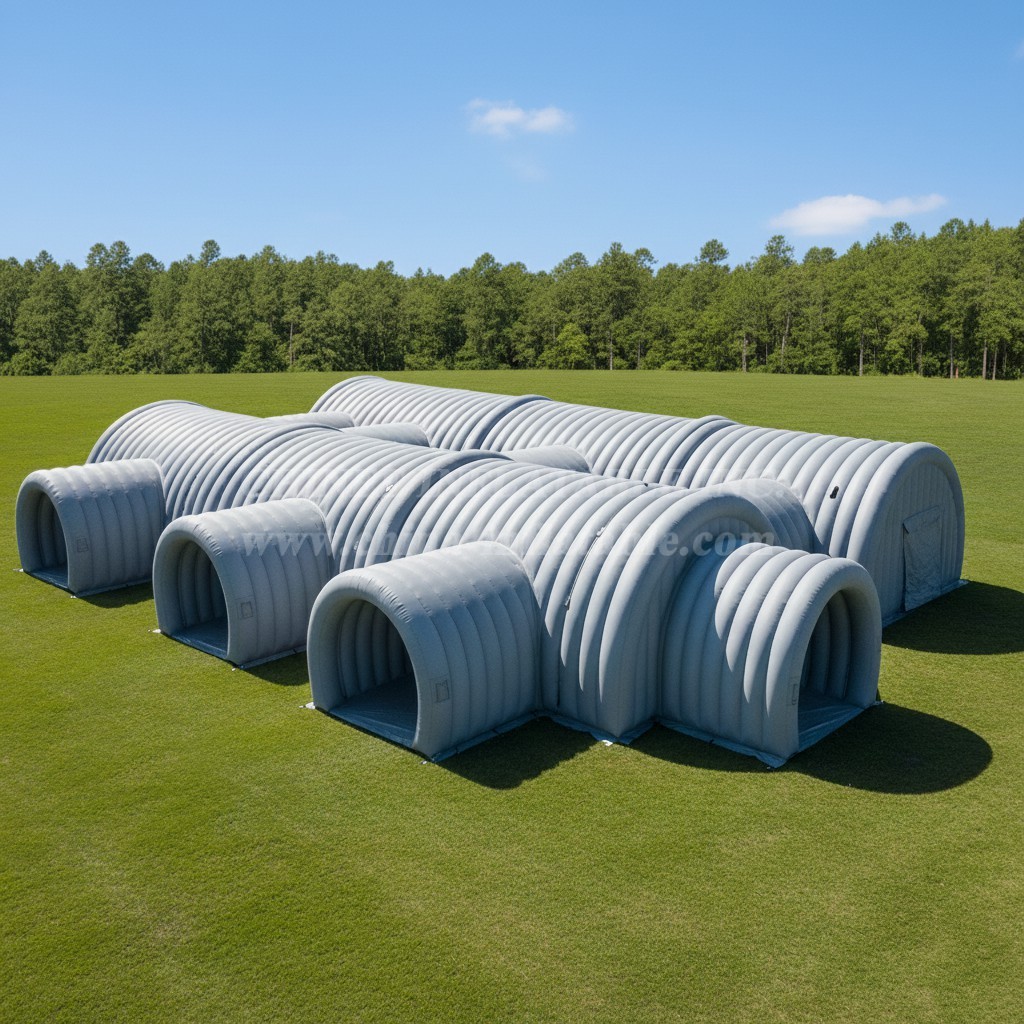 Tent1-6103 Grey Modular Inflatable Tunnels Inflatable Tent