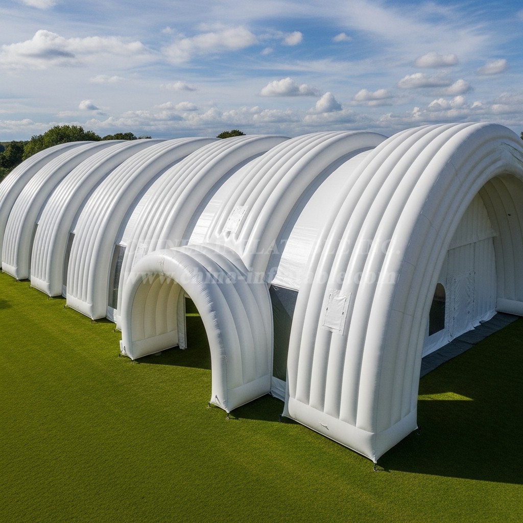 Tent1-6109 White Arch Inflatable Tent
