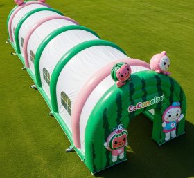 Tent1-6115 CoComelon Theme Inflatable Tunnel Tent
