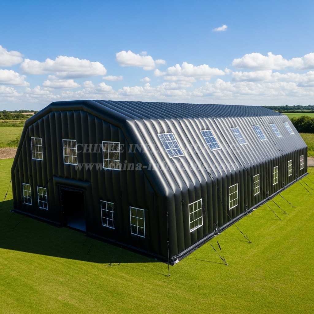 Tent1-6118 Giant Black Inflatable Tent