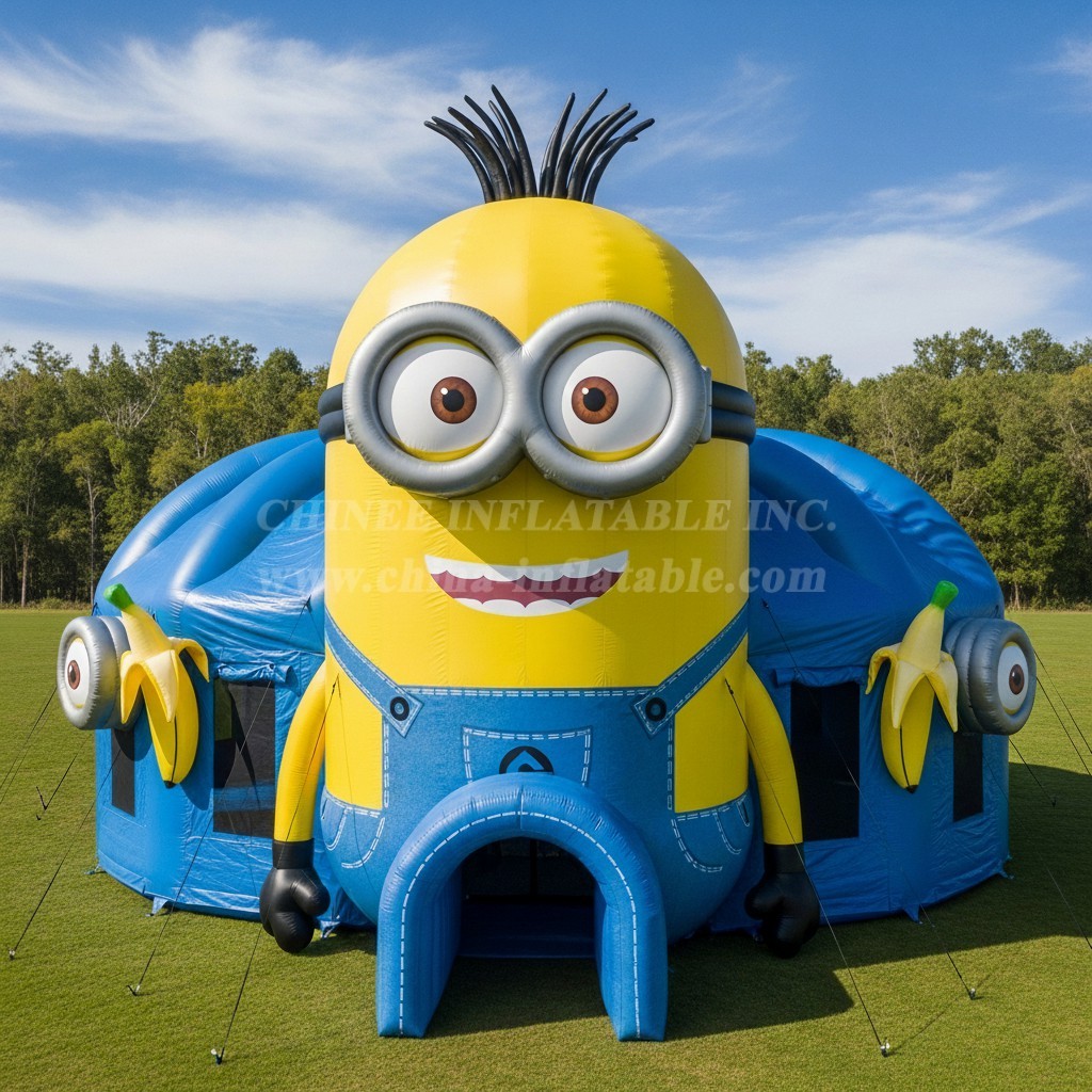 Tent1-6122 Minions Inflatable Tent