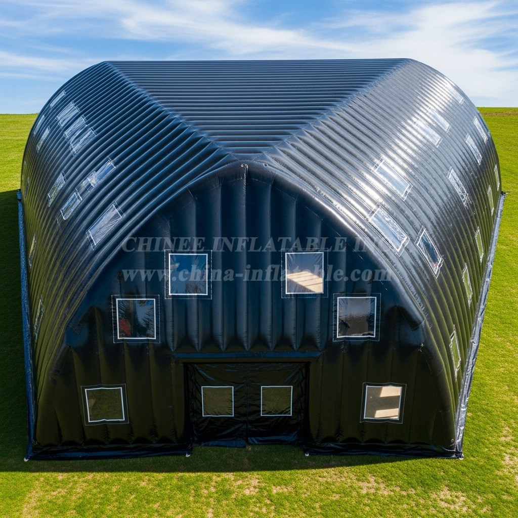 Tent1-6170 Giant Black Inflatable Tent
