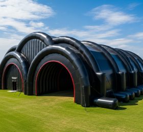 Tent1-6182 Black Arch Tunnel Inflatable Tent