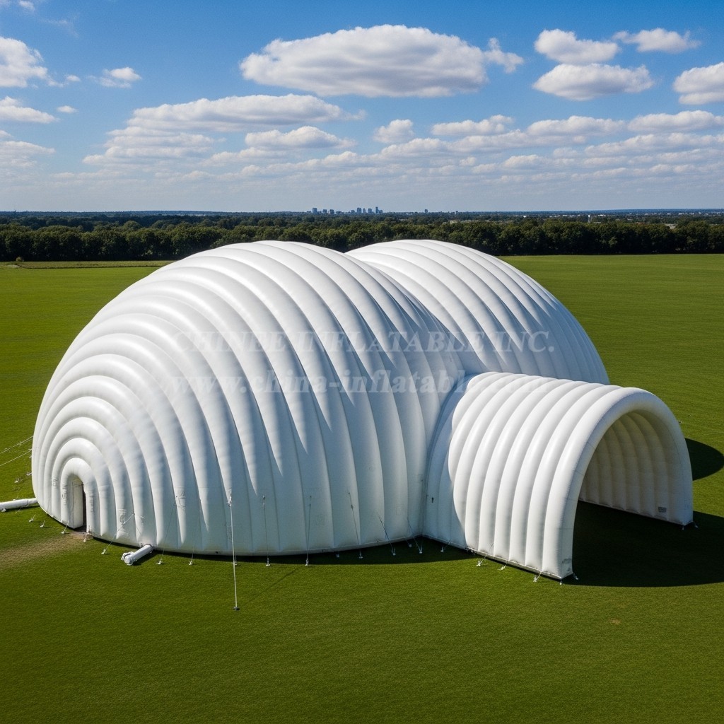 Tent1-6242 White Dome Inflatable Tent