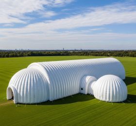 Tent1-6287 White Inflatable Dome Tent
