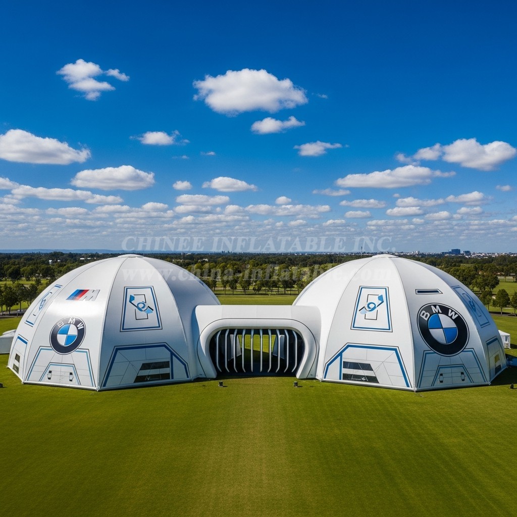 Tent1-6331 BMW Theme Inflatable Dome