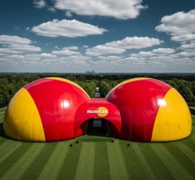 Tent1-6334 MasterCard Theme Inflatable Dome