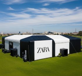 Tent1-6376 Black White Inflatable Zara Tent
