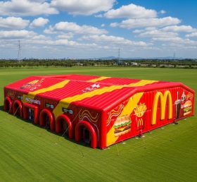 Tent1-6456 McDonalds Inflatable Red Yellow Tent