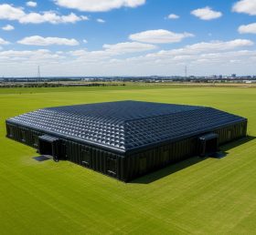 Tent1-6472 Pure Black Inflatable Tent