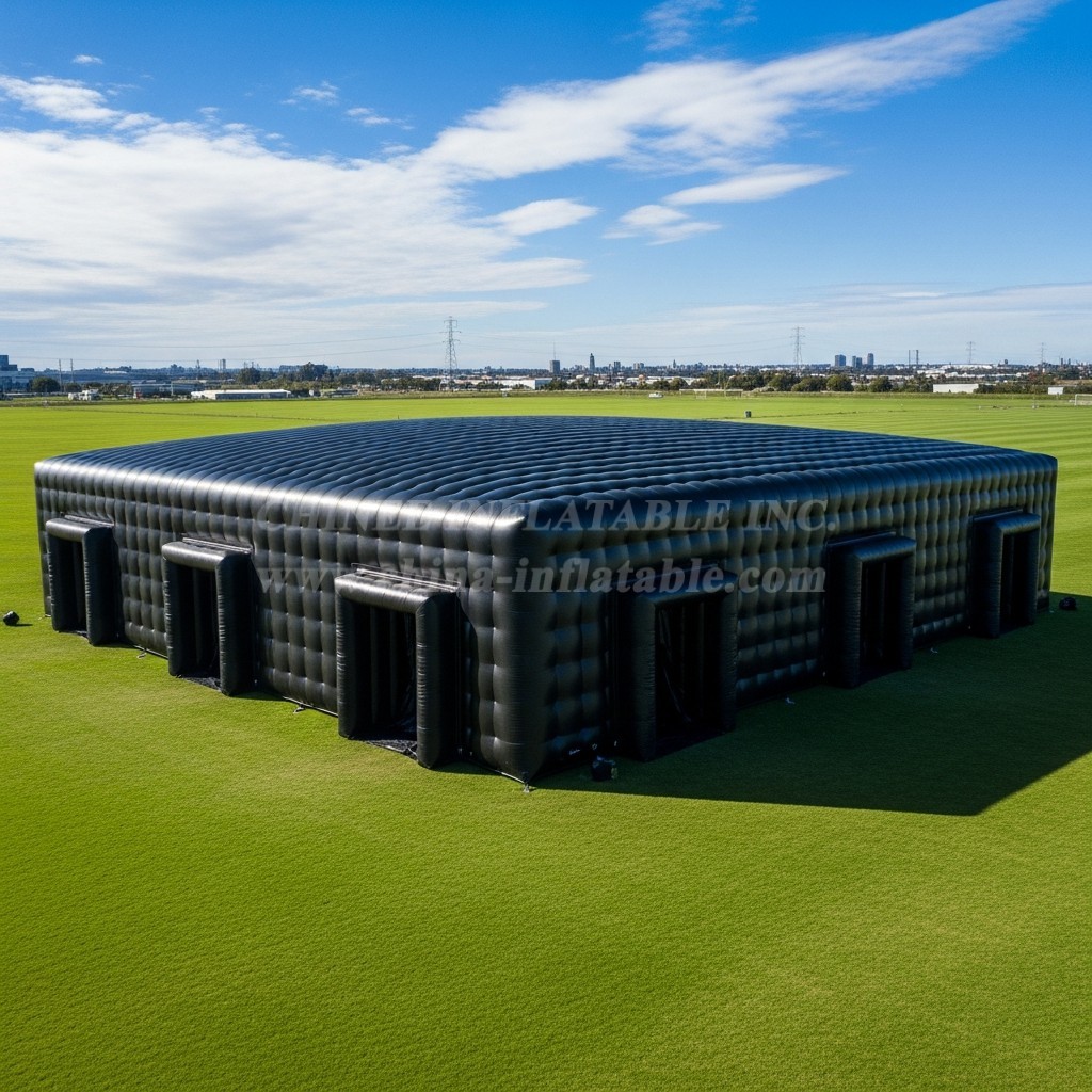 Tent1-6474 Pure Black Inflatable Tent