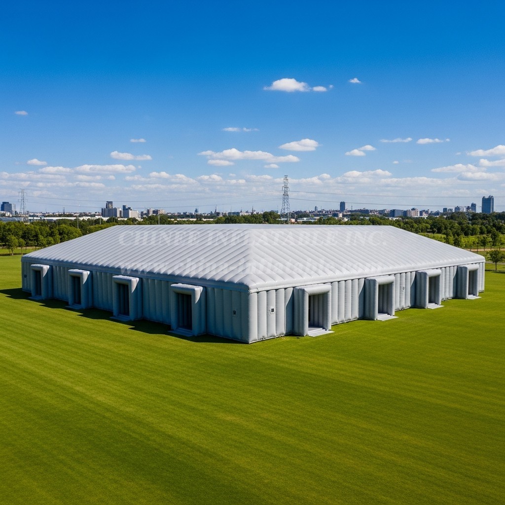 Tent1-6484 Pure Grey Inflatable Tent