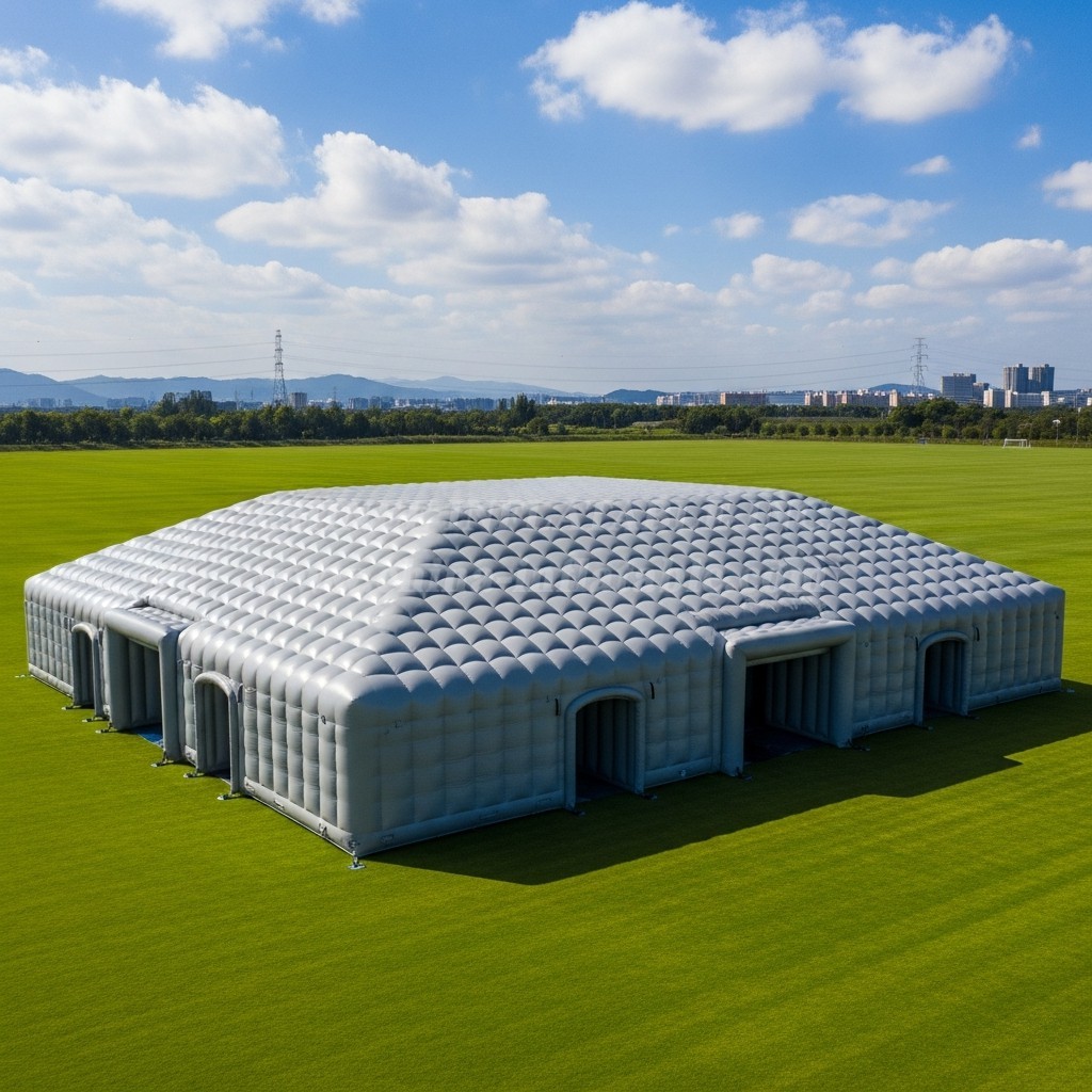 Tent1-6486 Pure Grey Inflatable Tent