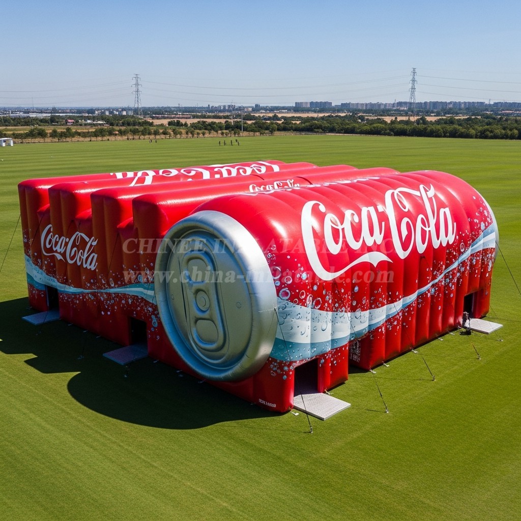 Tent1-6509 Red Coca Cola Inflatable Tent