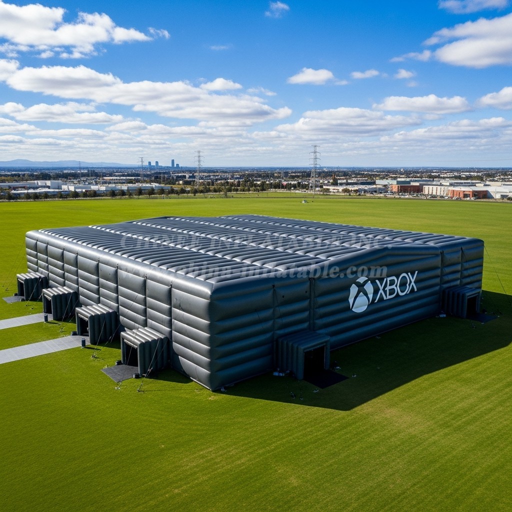Tent1-6551 Xbox Grey Inflatable Event Tent