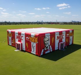 Tent1-6609 KFC Brand Event Inflatable Cube Tent