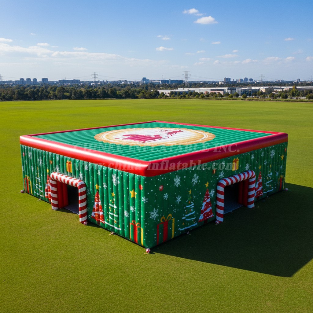 Tent1-6612 Christmas Inflatable Cube Tent
