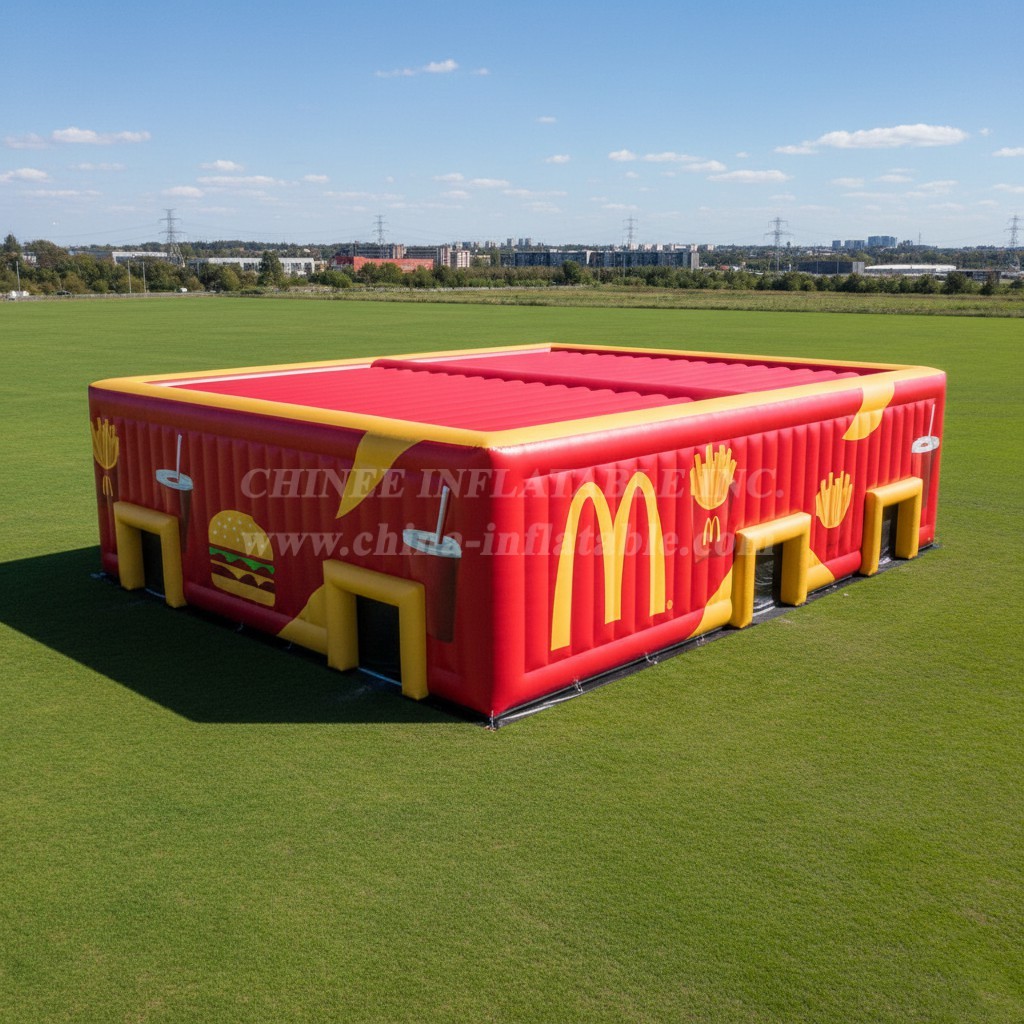 Tent1-6614 Mcdonald Brand Event Inflatable Cube Tent