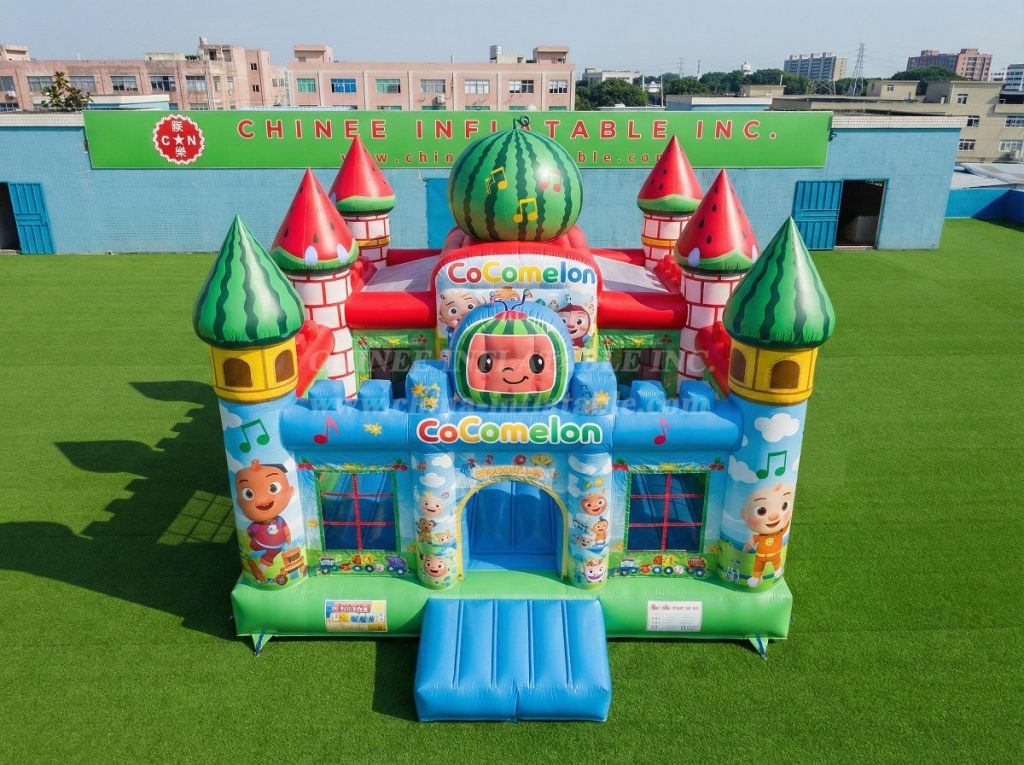 T5-2033 Cocomelon Theme Inflatable Castles