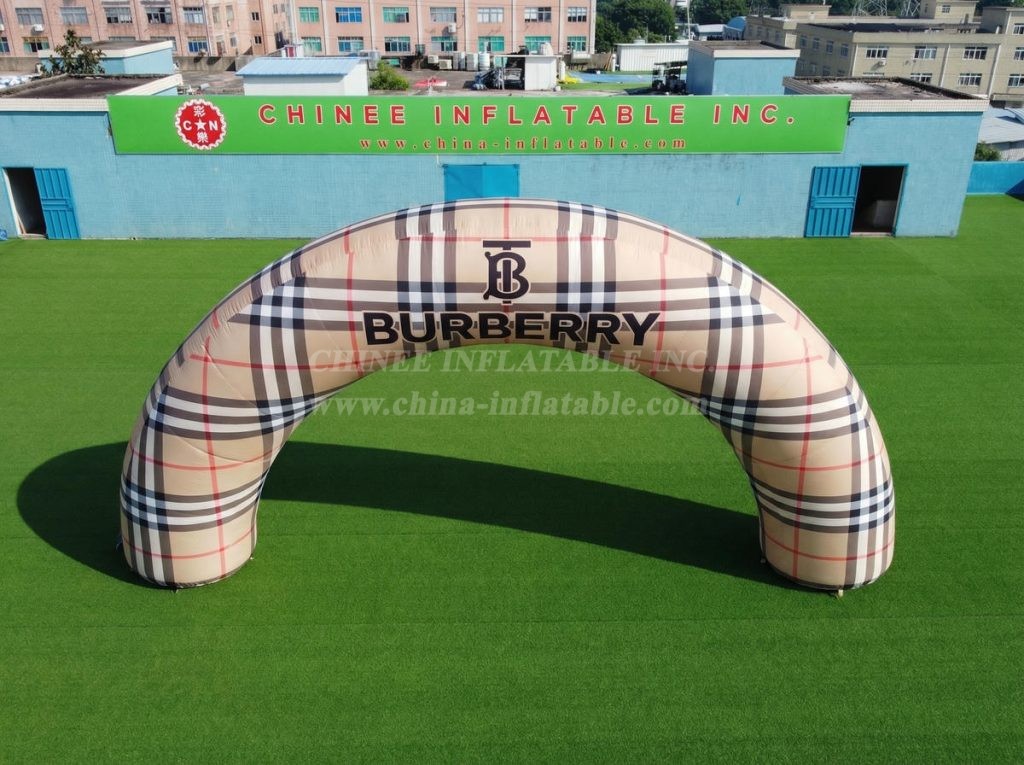 Arch3-109 Burberry Advertising Inflatable Arch