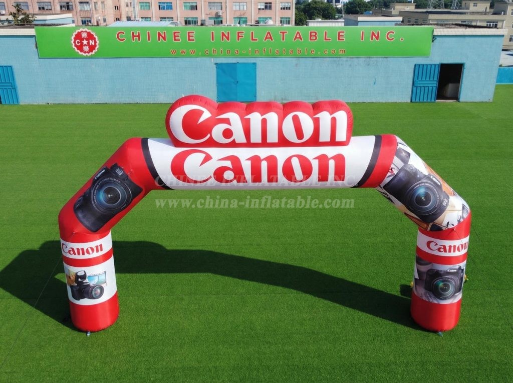 Arch3-110 Canon Advertising Inflatable Arch