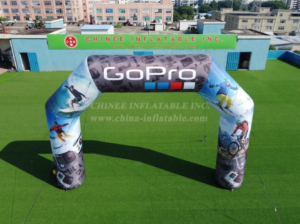 Arch3-119 GoPro Advertising Inflatable Arch