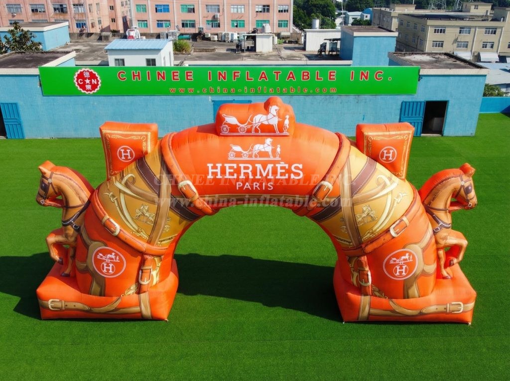 Arch3-123 Hermès Advertising Inflatable Arch