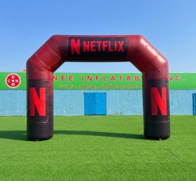 Arch3-146 Netflix Advertising Inflatable Arch
