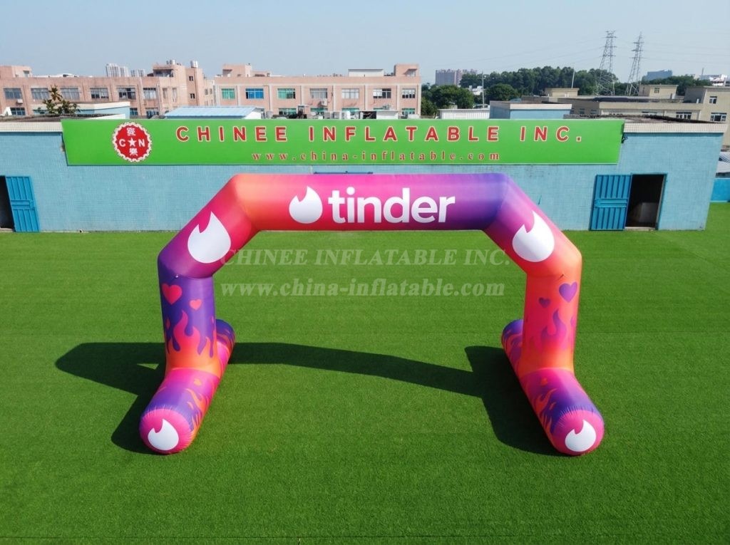 Arch3-176 Tinder Advertising Inflatable Arch