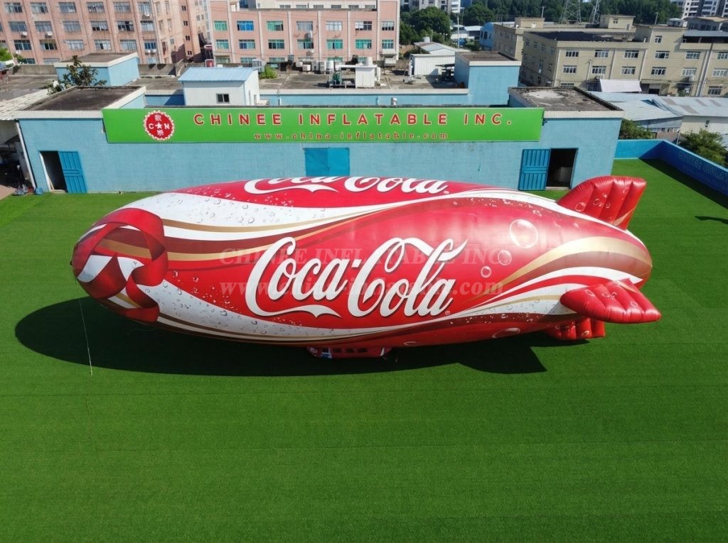 B3-221 Coca Cola Giant Advertising Inflatable Airship