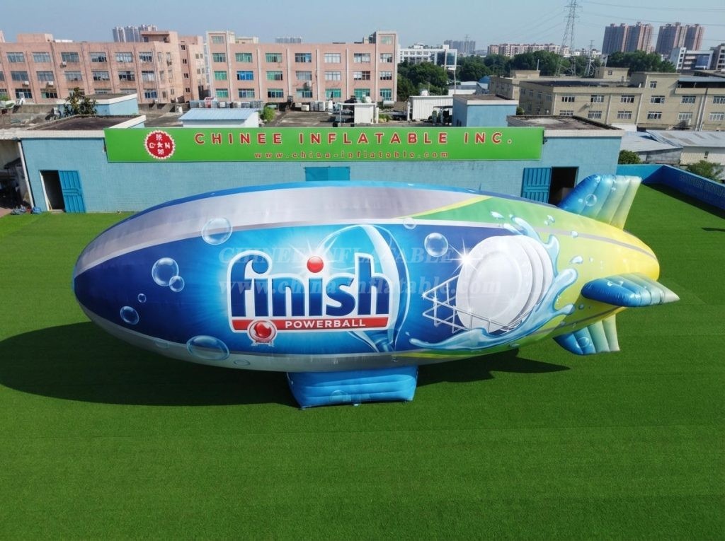 B3-237 Finish Giant Advertising Inflatable Airship