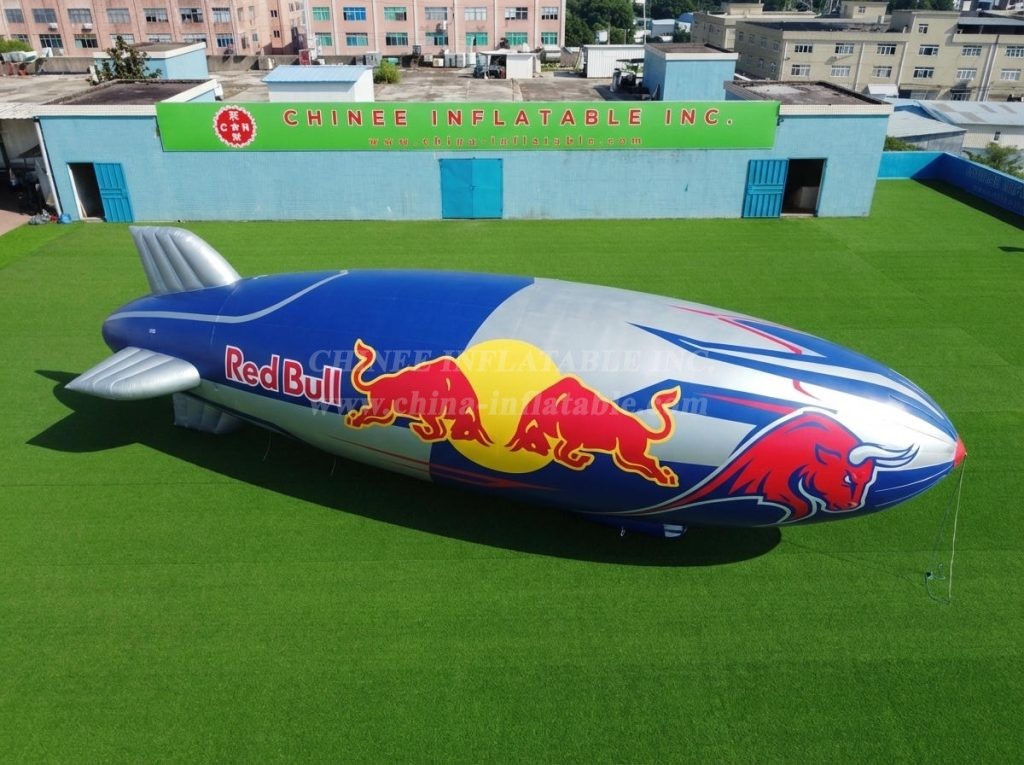 B3-279 Red Bull Giant Advertising Inflatable Airship